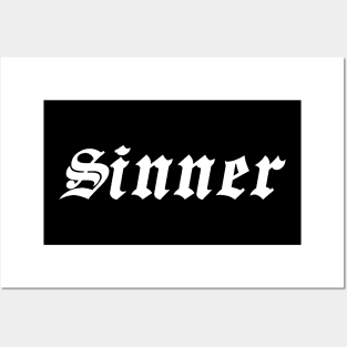 Sinner Posters and Art